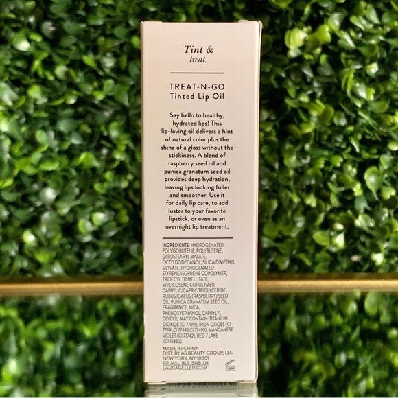 Laura Geller FINISH LINE Treat-n-Go Tinted Lip Oil | NEW | Neutral Pink Treat&Go - Picture 10 of 12